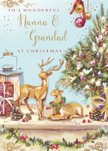 Picture of NANNA & GRANDAD CHRISTMAS CARD